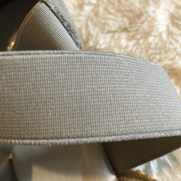 Rieker Antistress Silvery Cross Strap Ballet Heels - Picture 8 of 14